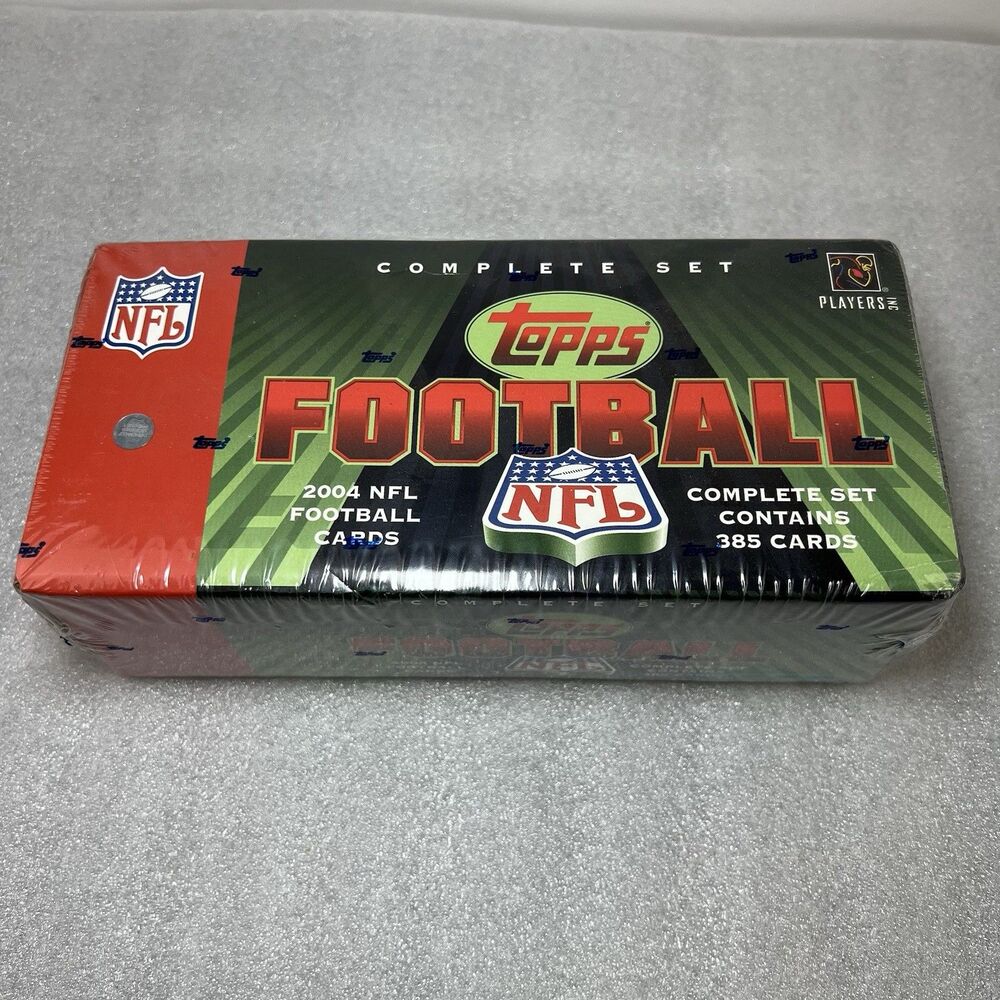 2004 TOPPS FOOTBALL FACTORY SET Sealed Roethlisberger ELI Manning Fitzgerald RC
